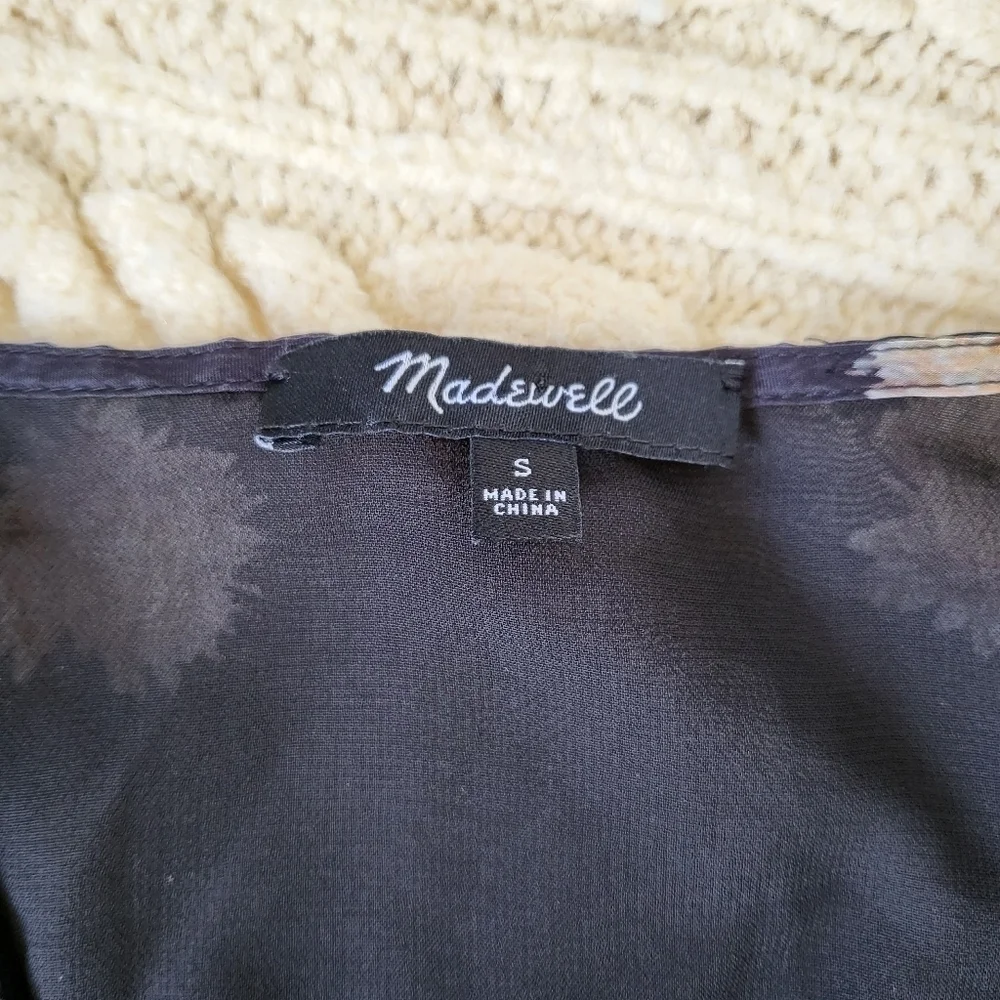 Madewell silk organza